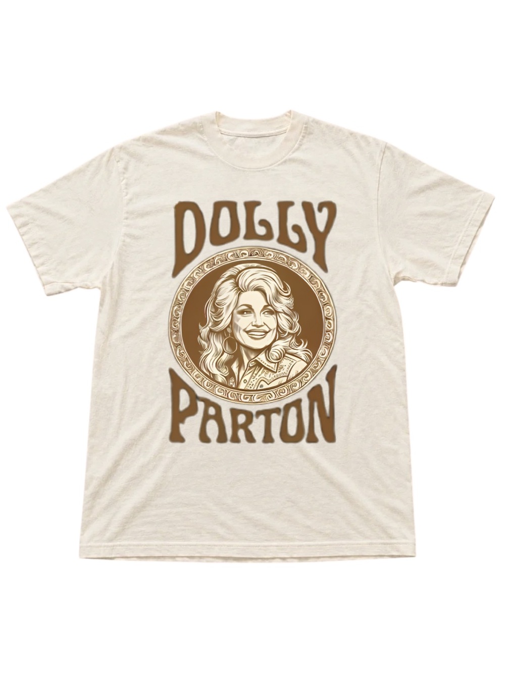 Gildan Dolly Parton Graphic Tee in Cream